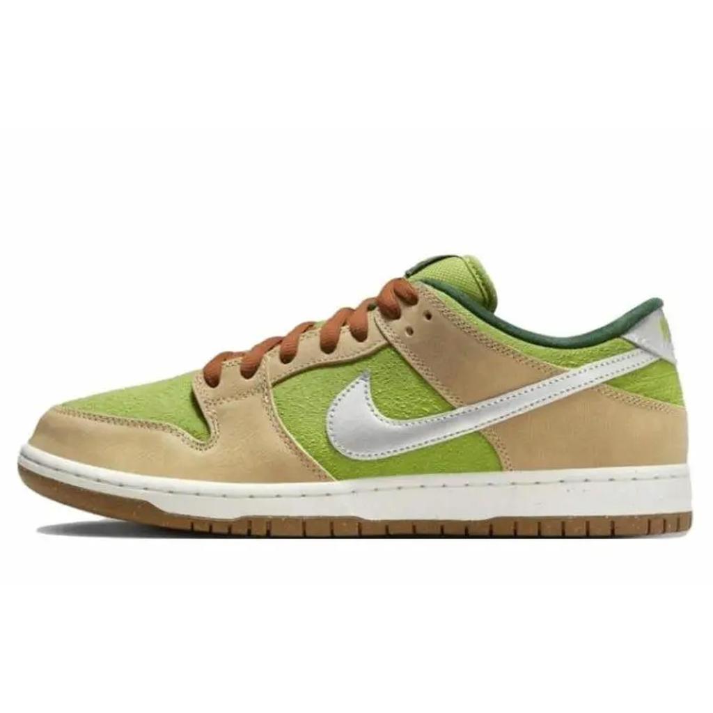 Nike Dunk SB 'Black Magic' Slip Resistant Abrasion Resistant Low Top Skateboard Shoes Unisex Black Green FQ7585-200(Team734-)
