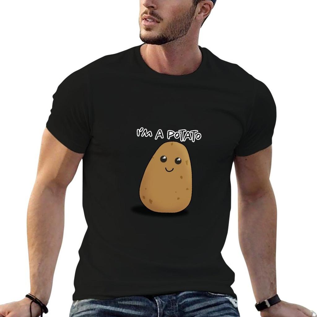 Im A Potato Tshirt Quick Dry Sports Short Sleeve Tee