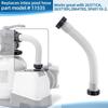 Modello 11535 Tubo per Piscina Bianco Tubo per Piscina Accessori Piscina Tubo Pompa Filtro
