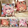 1pc Anime Game Genshin Impact Varesa Pillow Case Fashion Square Pillowcase Bedroom Sofa Room Ins Decoration Leisure