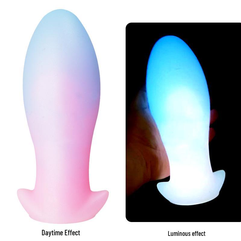 Liquid Silicone Dragon Egg Vaginal & Anal Plug - Portable and Popular