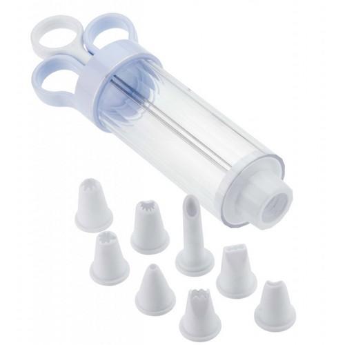 Chef Aid Icing Syringe With 8 Nozzles