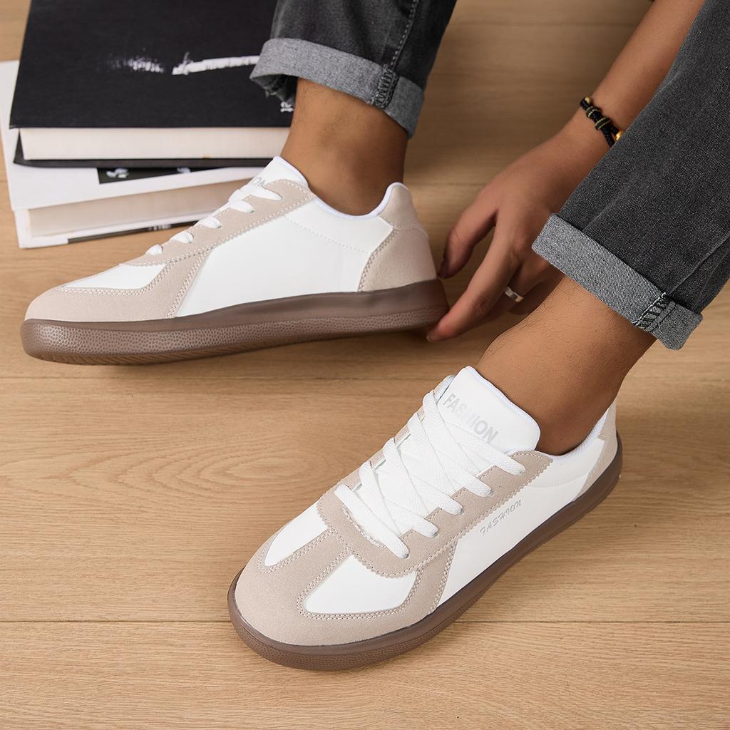 New couple shoes platform spring breathable versatile casual white shoes men's shoes