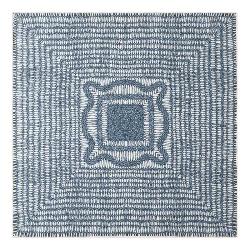 TXRMDX Men s Geometric Mulberry Silk Scarf One Size