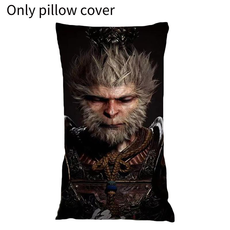 Wukong Black Myth Rectangular Pillow Cover Peripheral Bed Sofa Decoration Gift