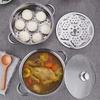 316L Stainless Steel Double-Layer Steamer Pot