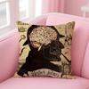 Tv Suspenseful SSherlock HHolmes Cushion Cover Pillow Case Soft Skin Friendly Fabric Comfort  Concealed Zipper