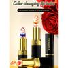 Farbwechselnder Lippenbalsam, Temperatur-Lippenstift, natürlich, langlebig, wasserfest, Kristallblumen-Gelee-Lippenstift-Make-up