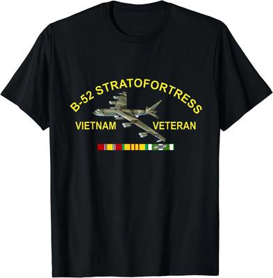 Specifikace B-52 Stratofortress Tričko s bomberem B-52 Válečný veterán z Vietnamu