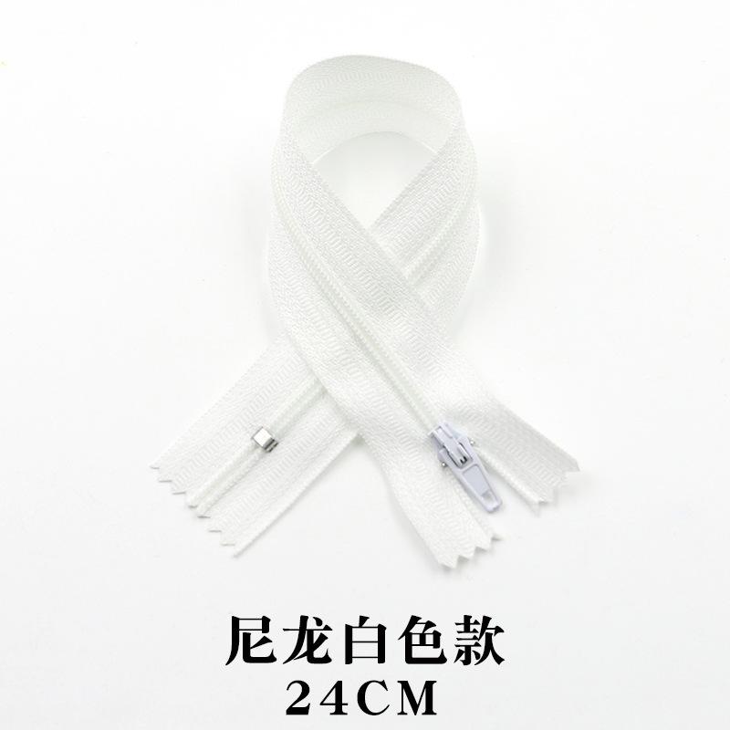 Invisible Zipper Clothes Pocket Skirt Zipper No. 3 Nylon Closed Tail Men'S And Women'S Pants Placket Zipper