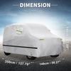 X AUTOHAUX with Nissan Sakura 350x148x145cm Light Car with Windproof Fleece Rainy Season Strong Yellow Hail Side Nighttime Safety Easy to Put On and