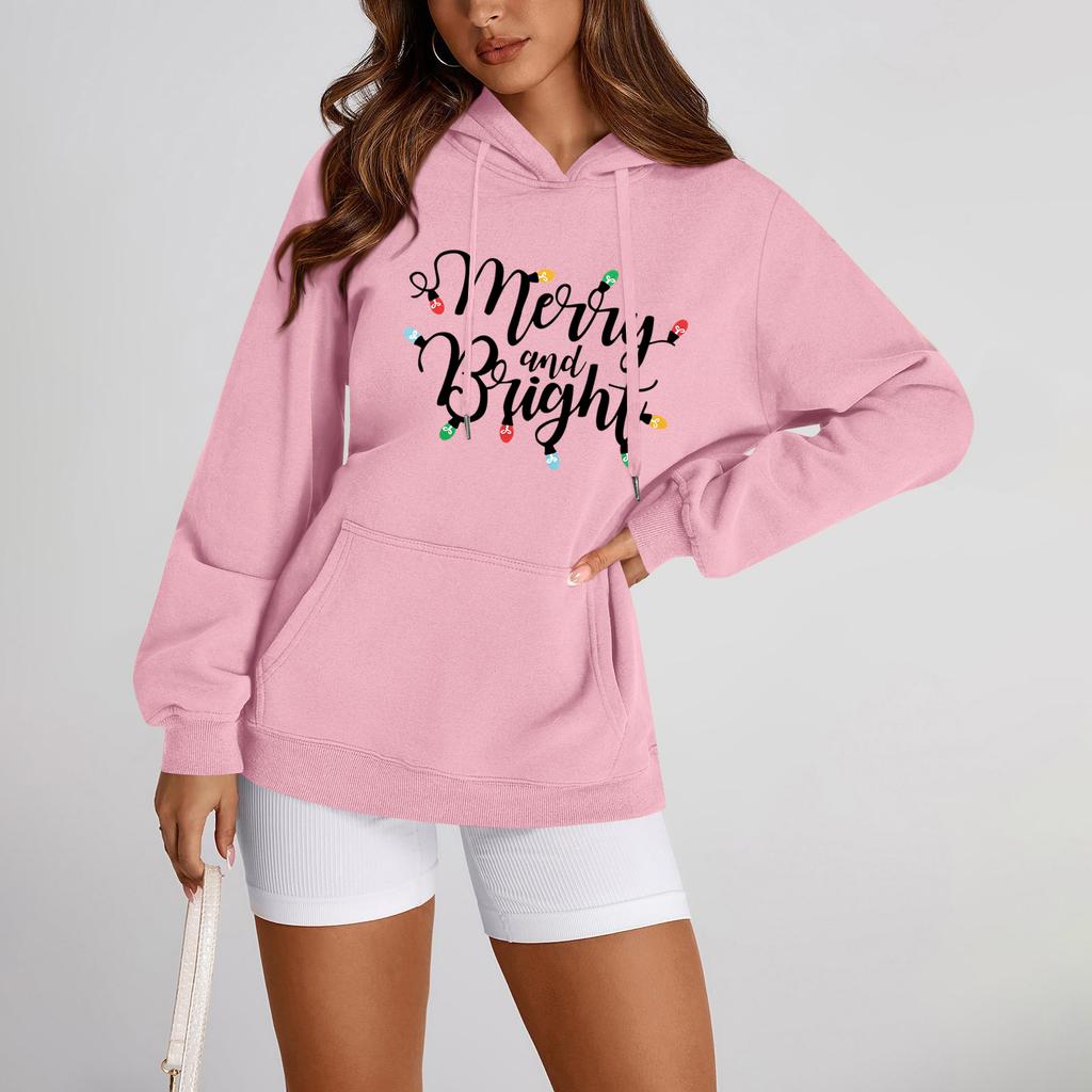 Women's Hoodies Letter Printed Sweatshirt Pullover