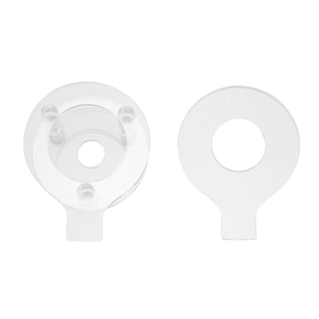 Wall Mount Vertical Display Stand Acrylic Sword Holder Easy Installation for Home