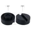 2x Medium Jack Rubber Pad Non-Slip Rubber Support Lifting Plate Rubber Pad