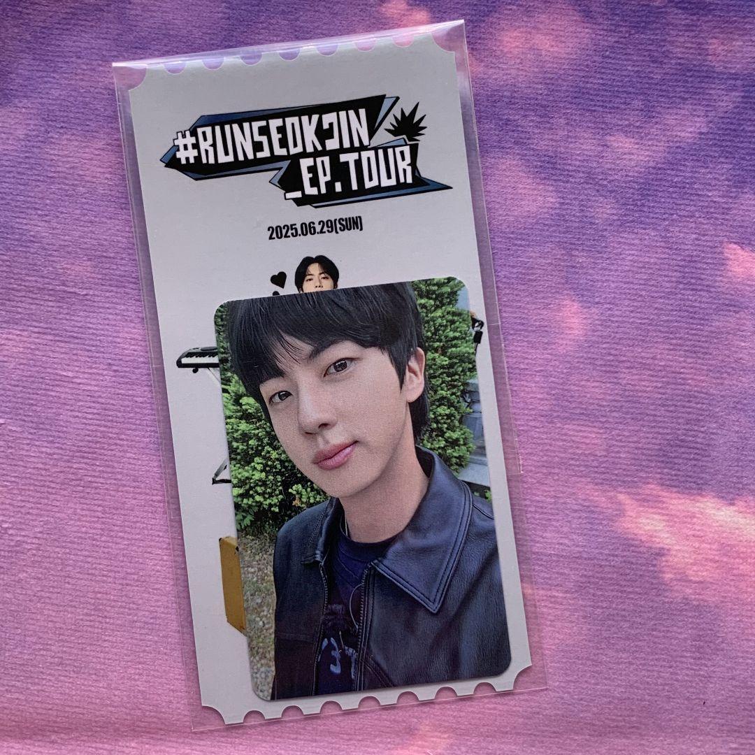 

[USED] BTS RUNSEOKJIN_EP.TOUR Trading Card 6/29 JIN