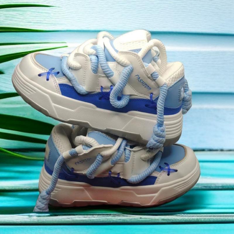 

Guochao College niche trend thick-soled straps men s retro heightening sports men s shoes tide 35