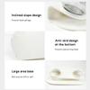 Cat Bowl Transparent Double Bowl Cat Food Bowl Water Bowl Basin Bowl Rack Dog Bowl Dog Food Basin Oblique Mouth Spine