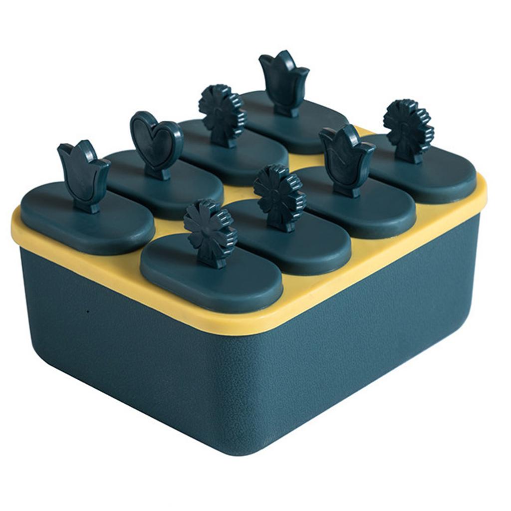 Reusable DIY Popsicle Stencis Ice Cream Stencil Ice Lolly Stick Ice Storage Box