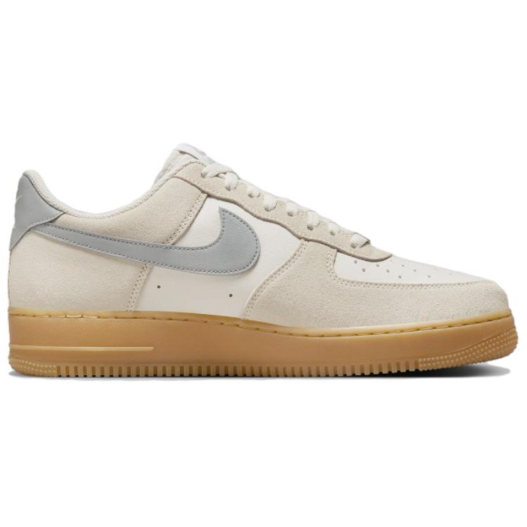 Nike Air Force 1 07 LV8 Gum Pack - Phantom Light Smoke Pánske tenisky Krémová Guma-Žltá Summit-Biela FQ8714-002
