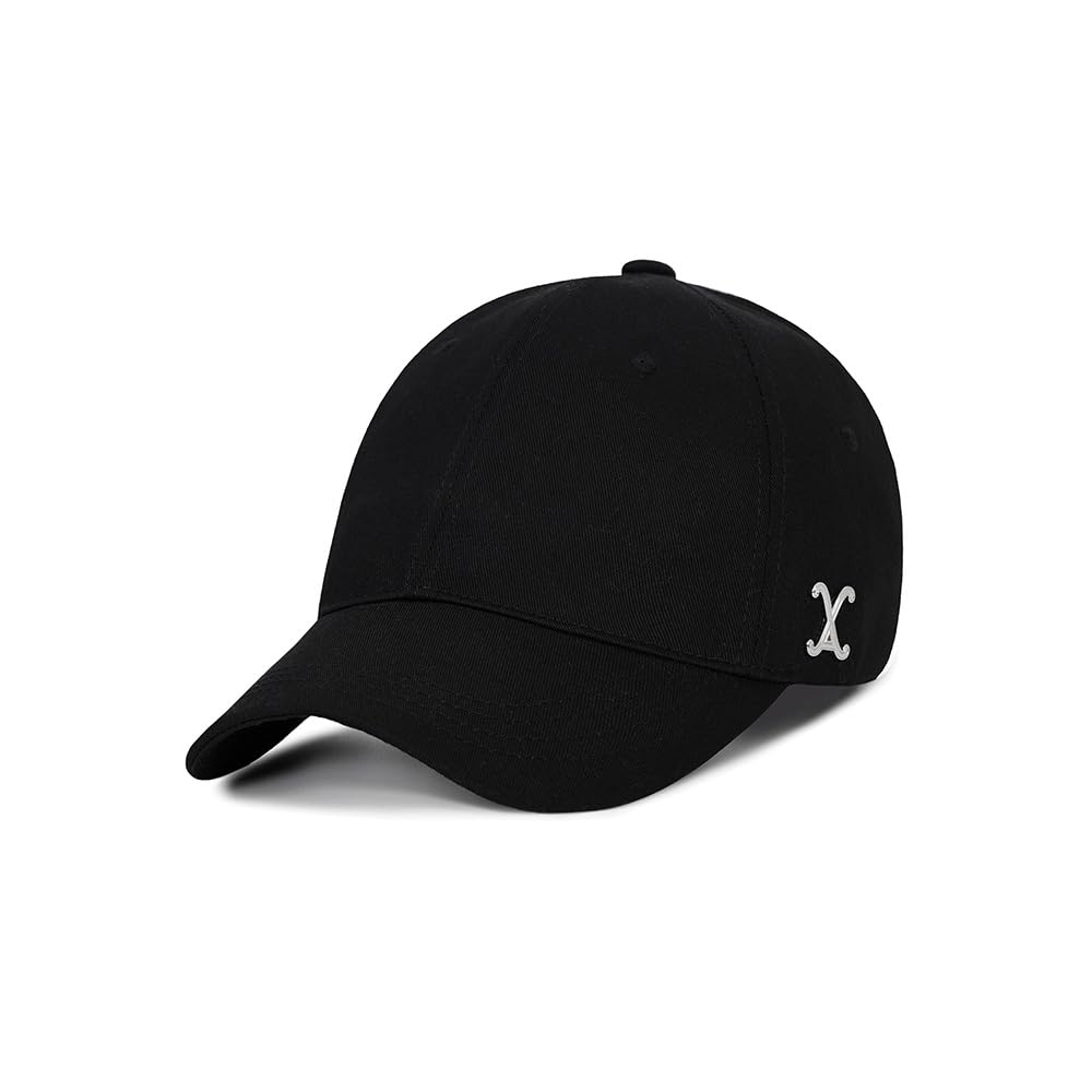 VA Curved Stud Ball Cap Black