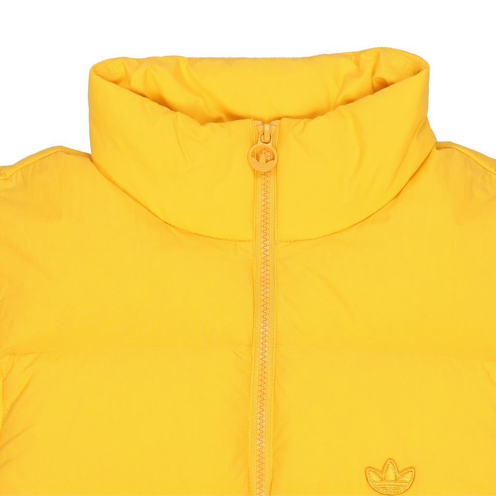 adidas Originals Trefoil Down Regen Vest With Stand Collar And Colorblock Design Men Vests Gold Blue GE1327