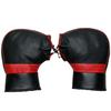 1 Pair Universal Motorcycle Gloves Bike Handle Bar Gloves Pu Leather Winter Warm Scooter Bike Windproof Handle Bar Protector