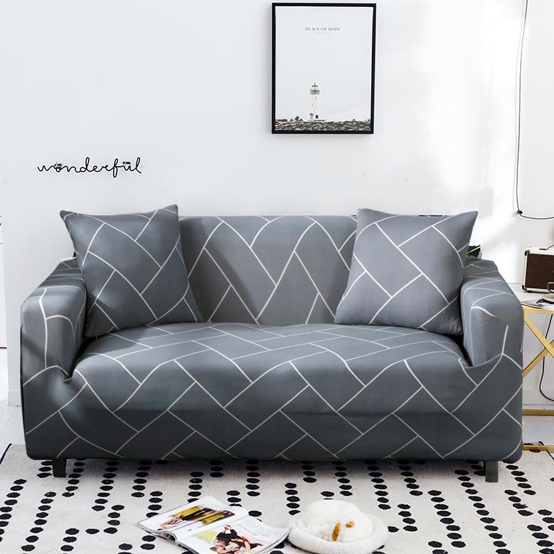 Stretch-Sofabezug, elastischer All-Inclusive-Sofabezug für Sofas in verschiedenen Formen, Loveseat-Stuhl, L-Stil, Sofabezug