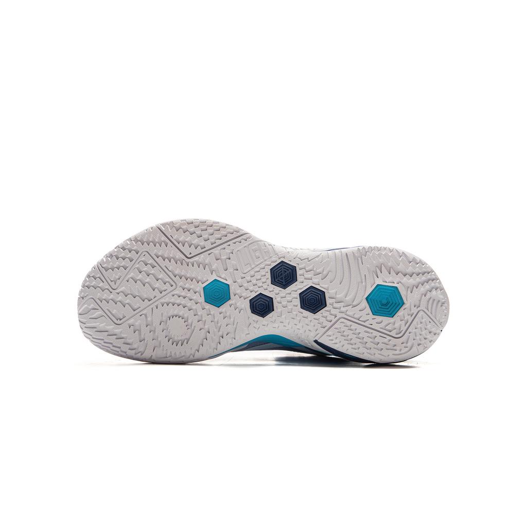 Li Ning Kids Basketball Series Fashion Versatile Non-Slip Wear-Resistant Rebound Support Low-Top Kids Basketball Shoes Kids Sneaker Blue YKBU080-5