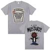 2026 Kendrick Lamar Mustard T Shirts Unisex Harajuku Hip Hop Short Sleeve Popular Music T Shirt Mens Casual Cotton Tshirt