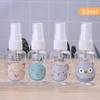 Cute Cosmetic Container 30-100ml Liquid Sprayer Perfume Bottle Cartoon Spray Bottle  Sub-bottle