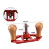 Hand Router Plane Adjustable Aluminum Alloy Grooving Tool for
