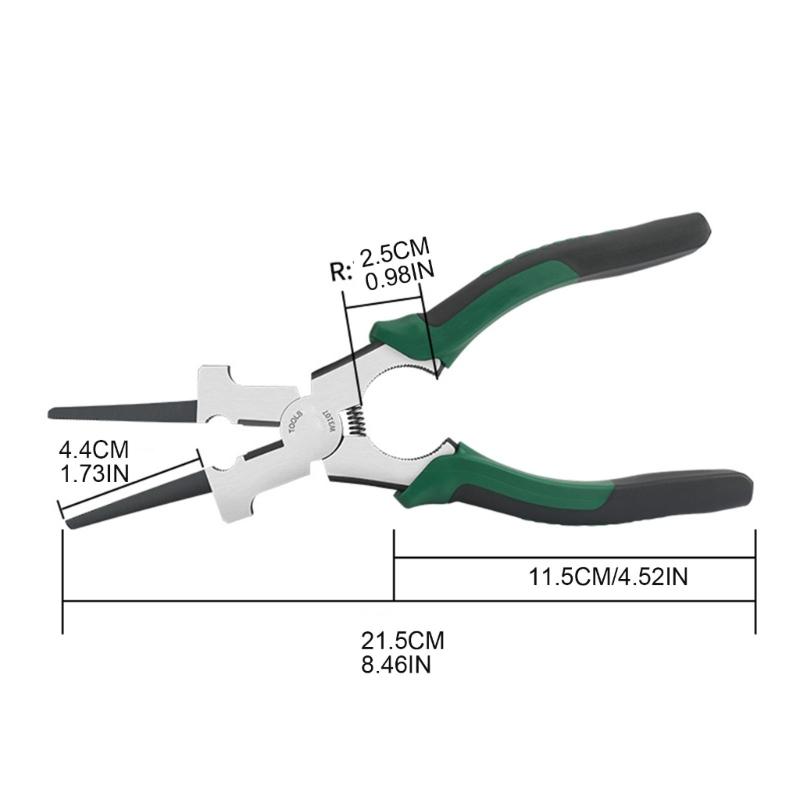 Heavy Duty Welding Pliers Multi-Purpose Mig Pliers Tool For Changing Tips Cutting Welding Wires Removing Spatters