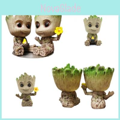 Adorable Pvc Groot Planter From Guardians Of The Galaxy