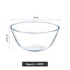 Large Heat-Resistant Glass Bowl for Fruit, Salad, Noodles, Soup, and Dough