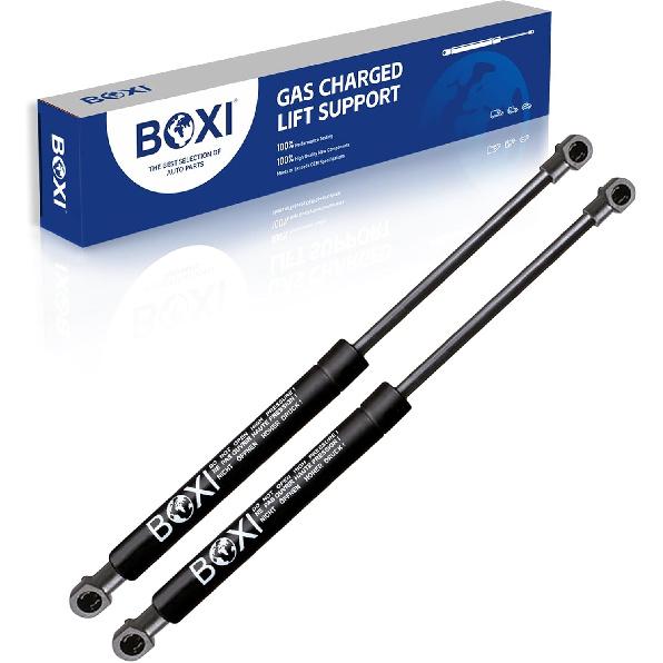 BOXI 2pcs Front Hood Gas Charged Lift Supports Gas Struts Shocks Spring Dampers Fit for Infiniti M35 2006-2010 | for Infiniti M45 2006-2010 Sedan | Rear Trunk Lift Supports