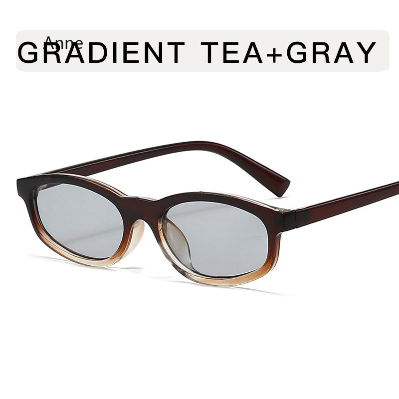 New Small Oval Sunglasses Women Retro Candy Color Shades UV400 Men Trending Rivets Sun Glasses Lentes De Sol Mujer Luxury