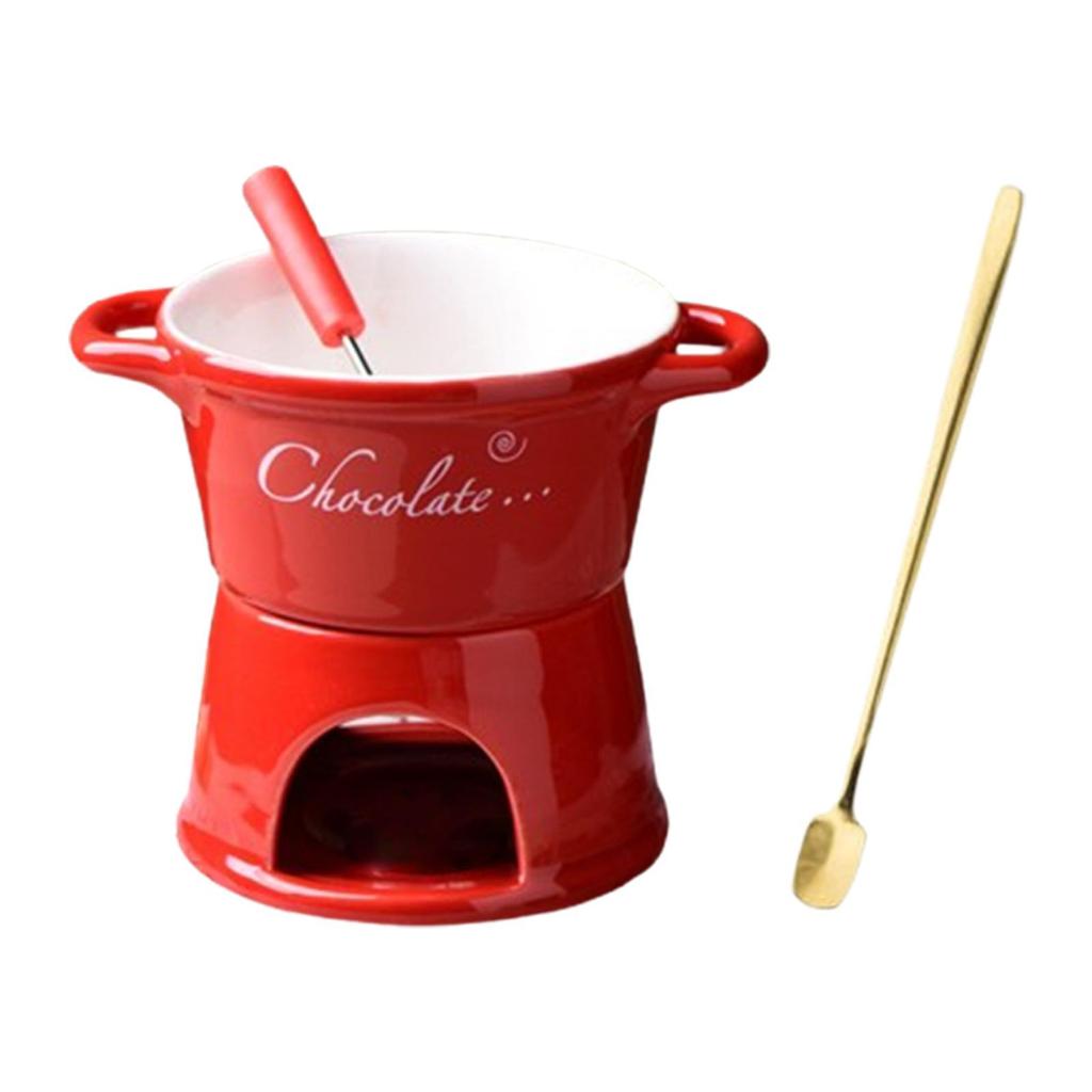 Fondue Mug Butter Melt Pot Cookware Candy Hot Pot for Dinner Wedding Kitchen
