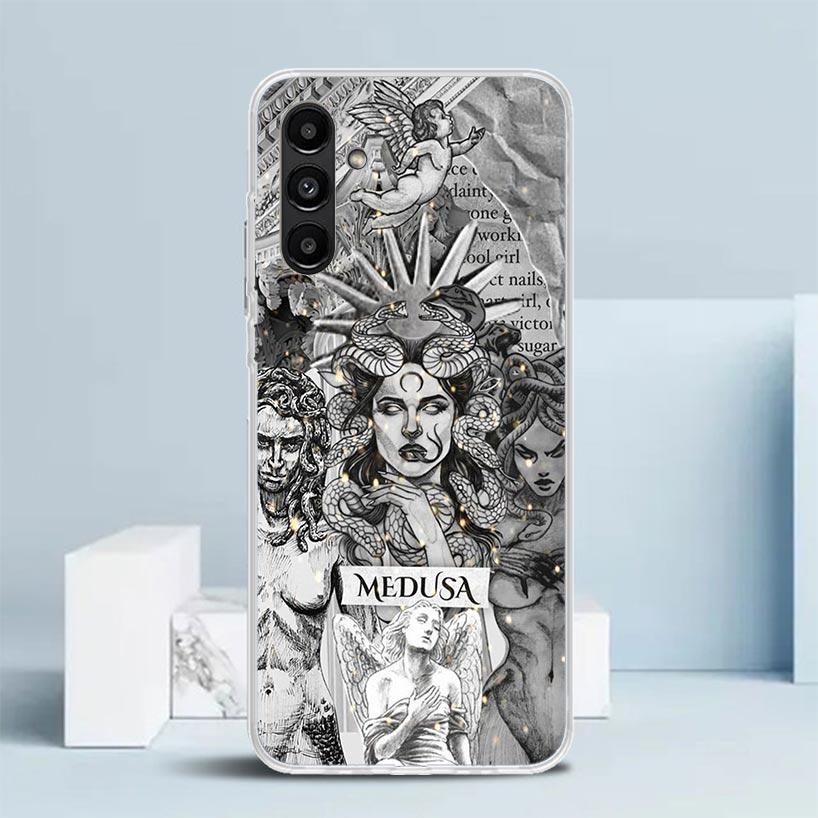 Medusa Greek Mythology Phone Case For Samsung Galaxy A17 A37 A57 A16 A15 A14 A13 A56 A55 A54 A53 A36 A35 A34 A33 A26 A25 A24 A23