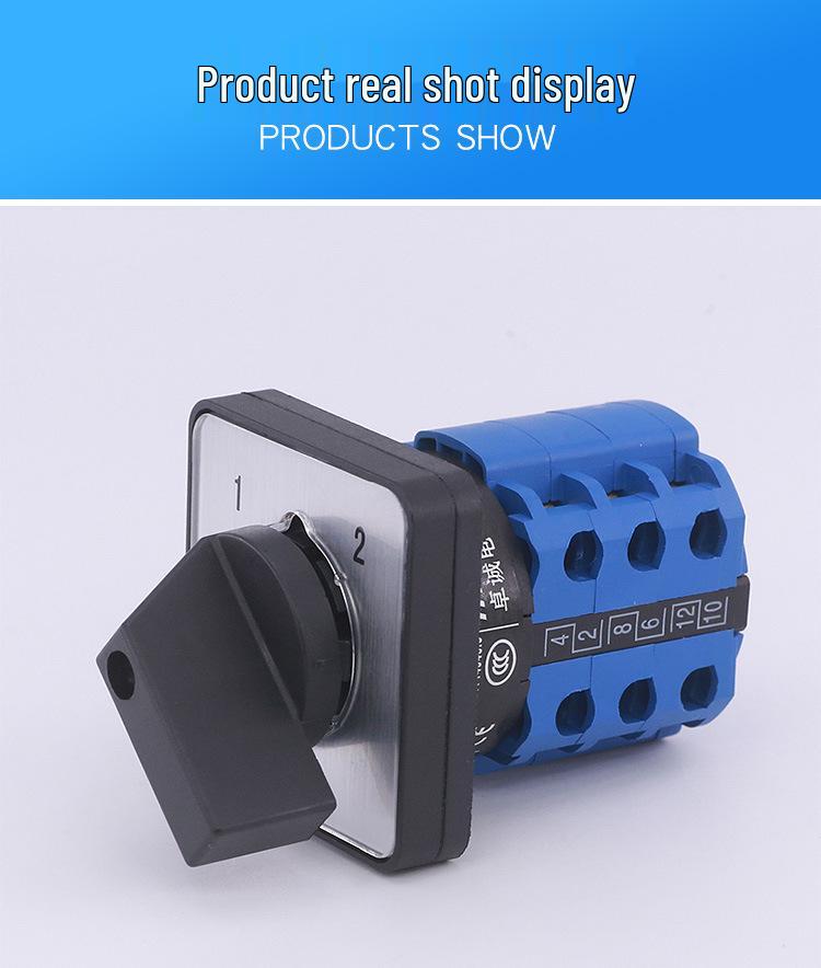 LW26-20 N/3 Dual Power Transfer Switch, Two-Position, Three-Line, Motor/Manual/Automatic, Remote/Local Control.