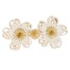 Traditional Cheongsam Knot Button Flower Shape Fabric Chinese Closures Buttons Sewing Fasteners for Clothing Decoration