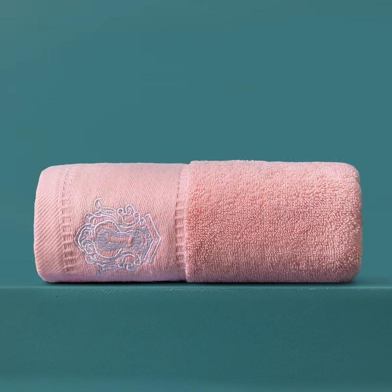 1/4/6Pcs Luxury Embroidery New High-Grade 100% Cotton Towels Sets Soft Bathroom Face Towel Handtowel Personalized Gift Towels
