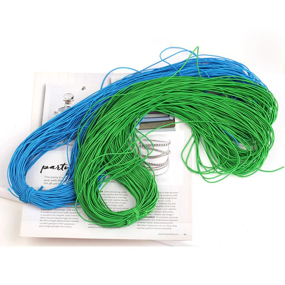 Stretchy Elastic Strap Rope String Line Cord 15 Colors Dia 1.0MM Beading DIY for Jewelry Making Bracelet Necklace