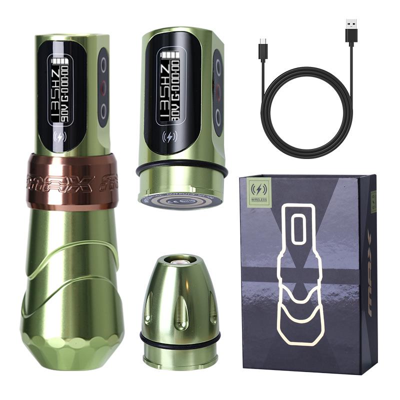 Wireless Tattoo Machine Pen: Battery-Powered Liner & Shader - Integrated Motor