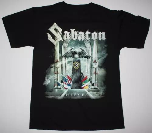SABATON HEROES T-Shirt Short Sleeve Cotton Black Unisex All Size S to 5XL.webp S разноцветный