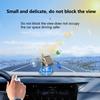 40ml Car Perfume Windmill Design Eco-friendly Deodorant High Temperature Resistant Solar Powered Car Rotating Air Freshener