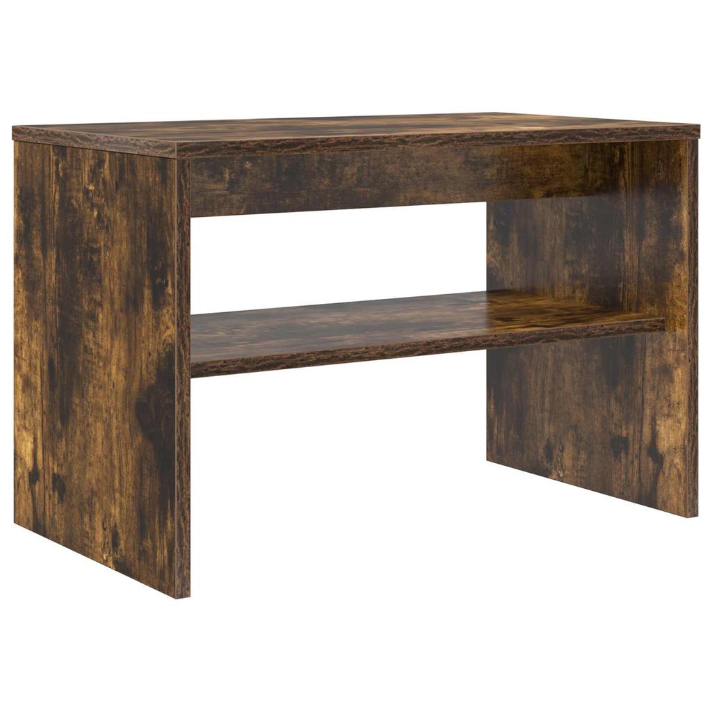 TV Stand Smoked Oak 60 x 35 x 40 cm Engineered Wood