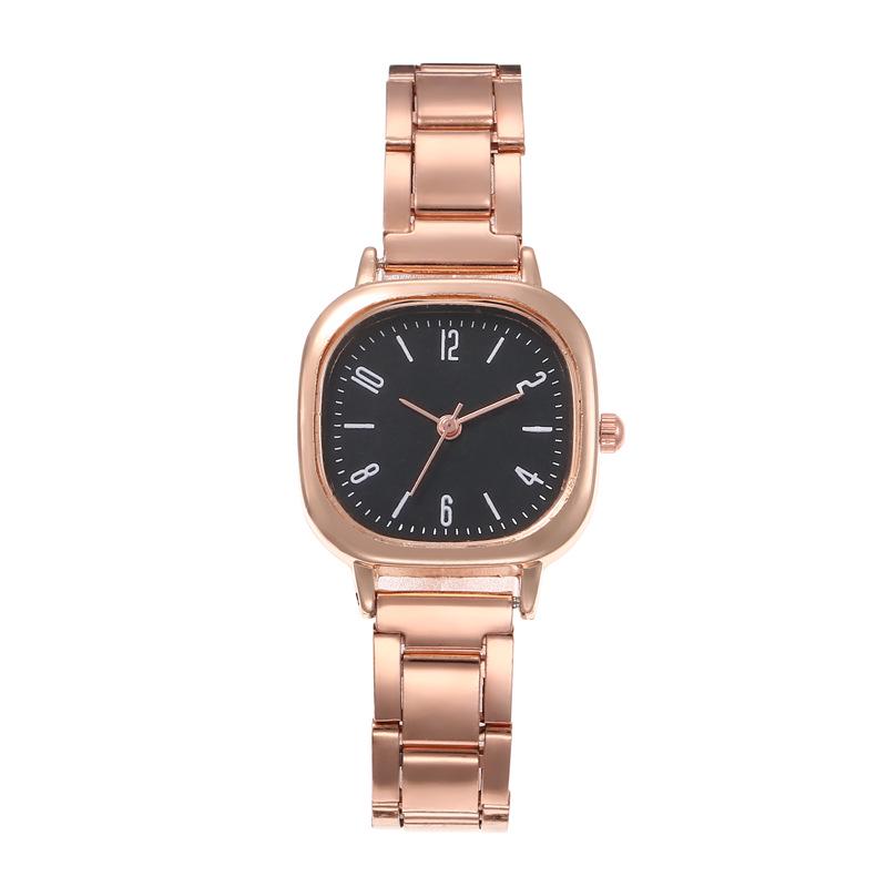 Retro Square Women's Exam Watch - Simple & Stylish Stainless Steel Quartz Watch
