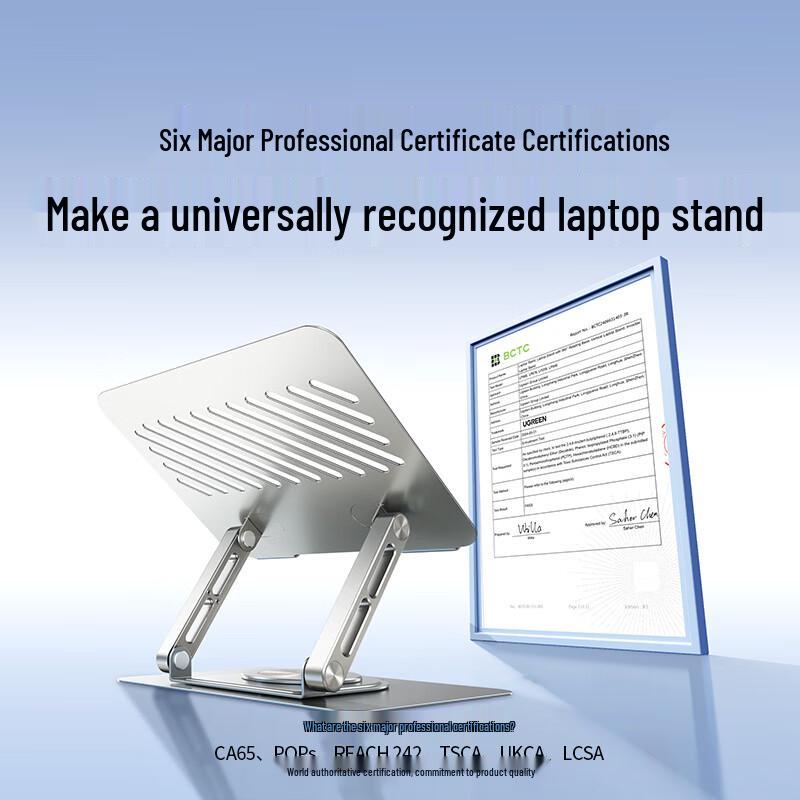 Ugreen 360° drehbarer, zweiaxial verstellbarer Laptop-Ständer