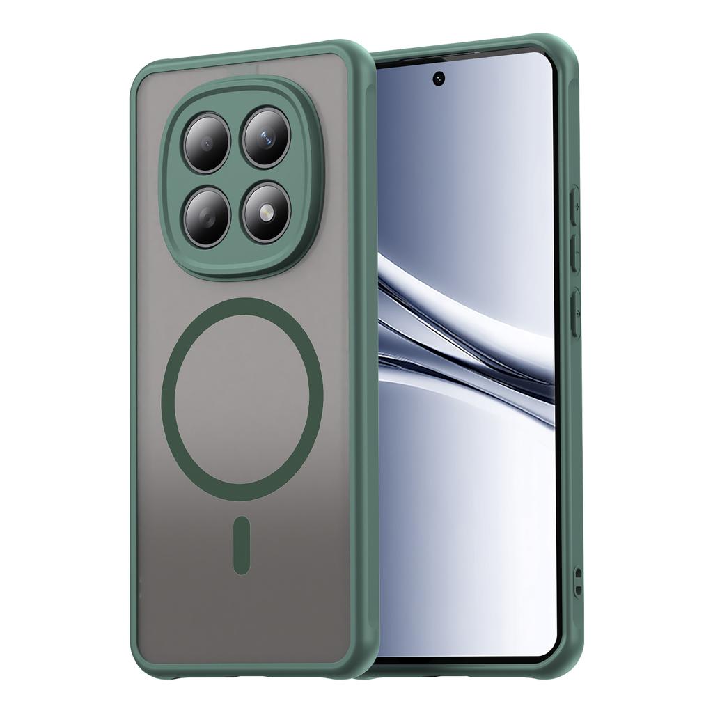 Magnetyczne etui na telefon do Xiaomi Redmi Note 15 Pro 4G, Matowe, odporne na wstrząsy etui na telefon do Xiaomi Redmi Note 15 Pro 4G