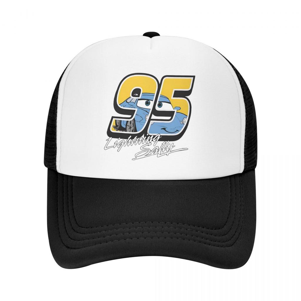 Lightning Sally Snd McQueen Accessories Mesh Trucker Hat Unisex Cooling Mesh-back Snapback Cap Vintage Adjustbale